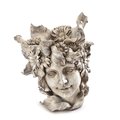 Perfectpatio Garden Fairy Head Planter Garden Statue PE2471589